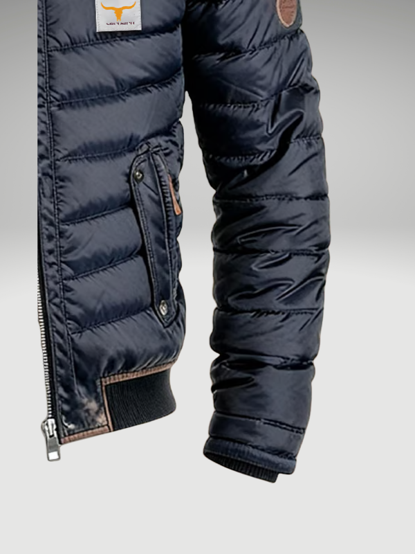 Herren Steppjacke elegant für Herbst (2)