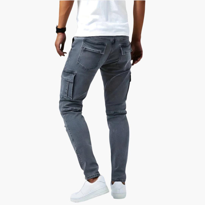 Herren Stretch Cargo-Hose zum Alltag (3)