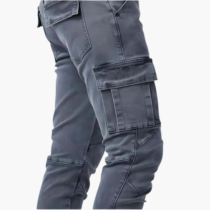 Herren Stretch Cargo-Hose zum Alltag (4)
