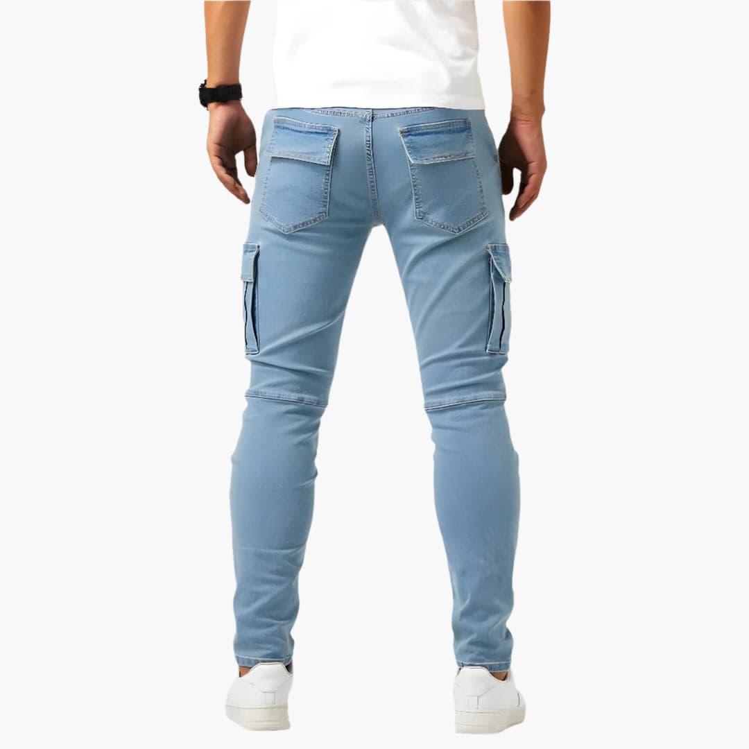 Herren Stretch Cargo-Hose zum Alltag (7)