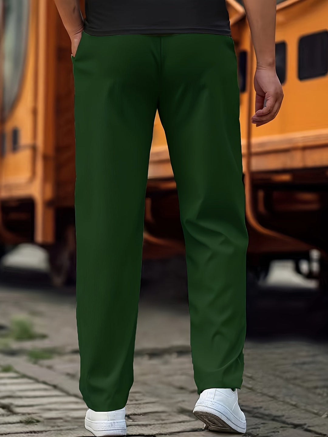 Herren Strick-Jogginghose im Lockeren Schnitt (3)