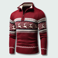 Henry | Herren Strickpullover mit Reißverschluss für Herbst