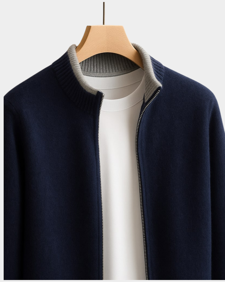 Herren Strickweste elegant im italienischen Stil (2)