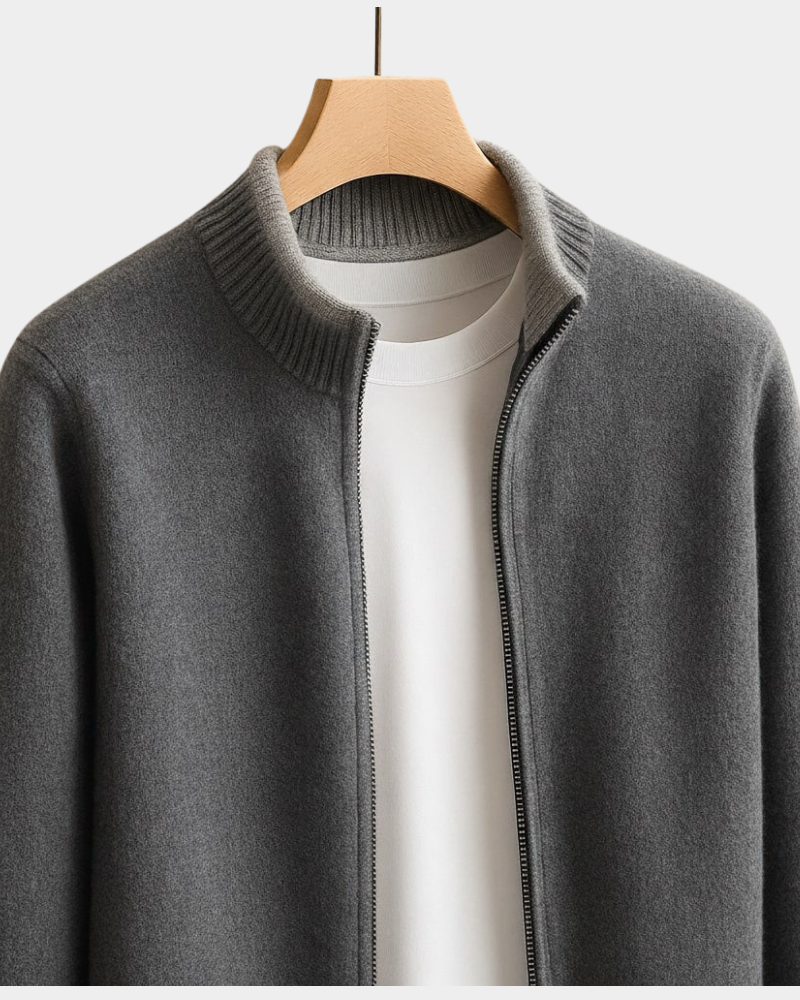 Herren Strickweste elegant im italienischen Stil (3)