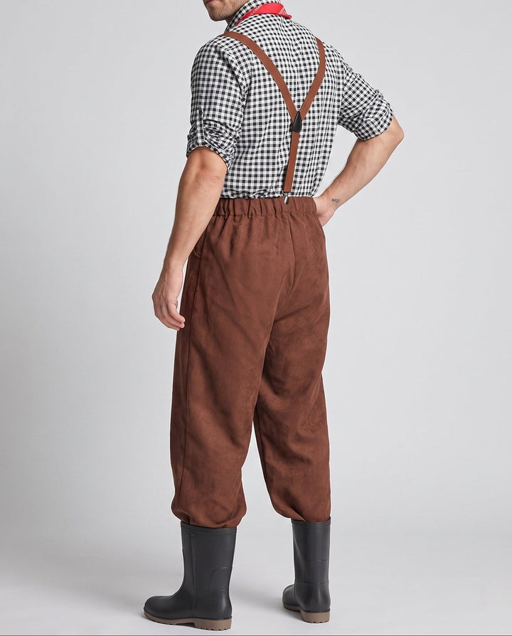 Herren Trachten Lederhose zum Oktoberfest (3)