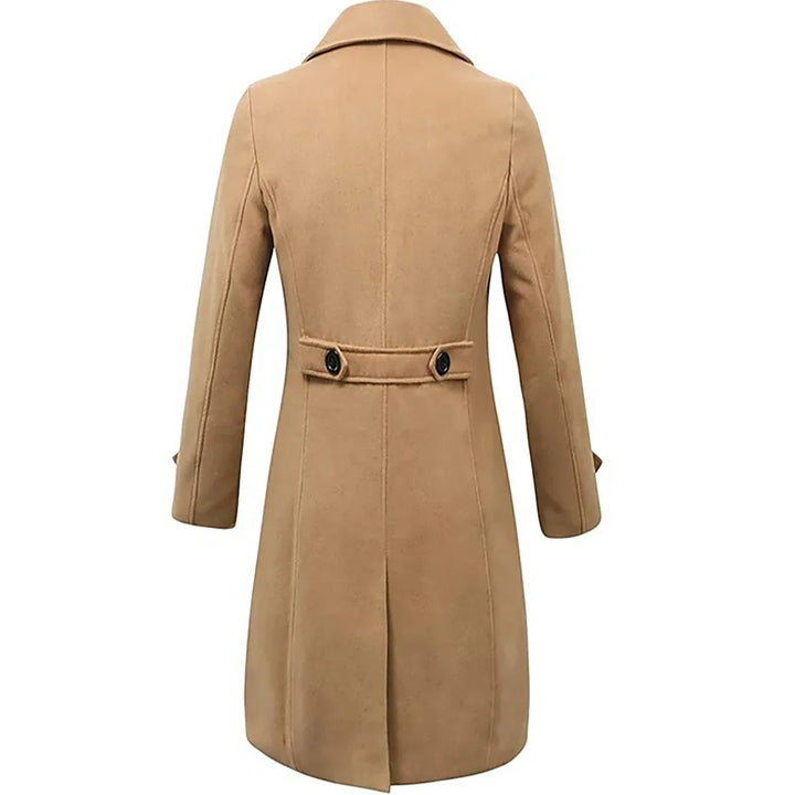 Herren Trench Mantel Gefüttert Langschnitt (7)