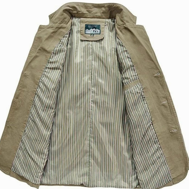 Herren Übergangsjacke im Blazer-Stil aus Baumwolle (2)
