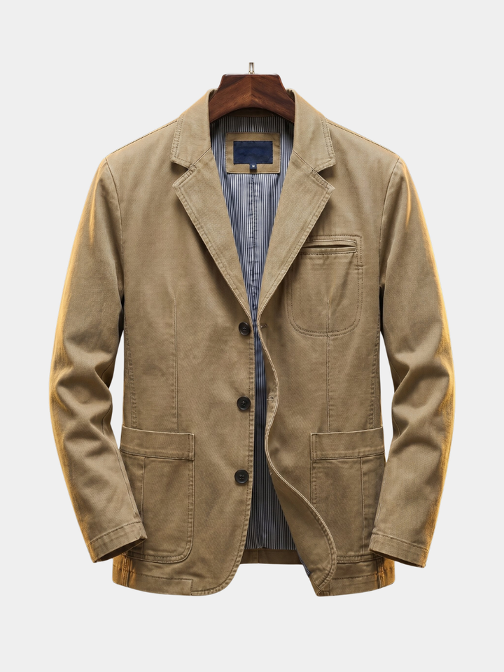 Herren Übergangsjacke im klassischen tailorierten Stil