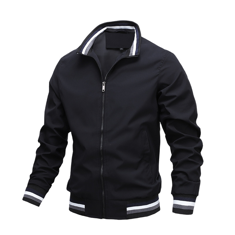 Herren Übergangsjacke im modernen Casual-Stil (7)