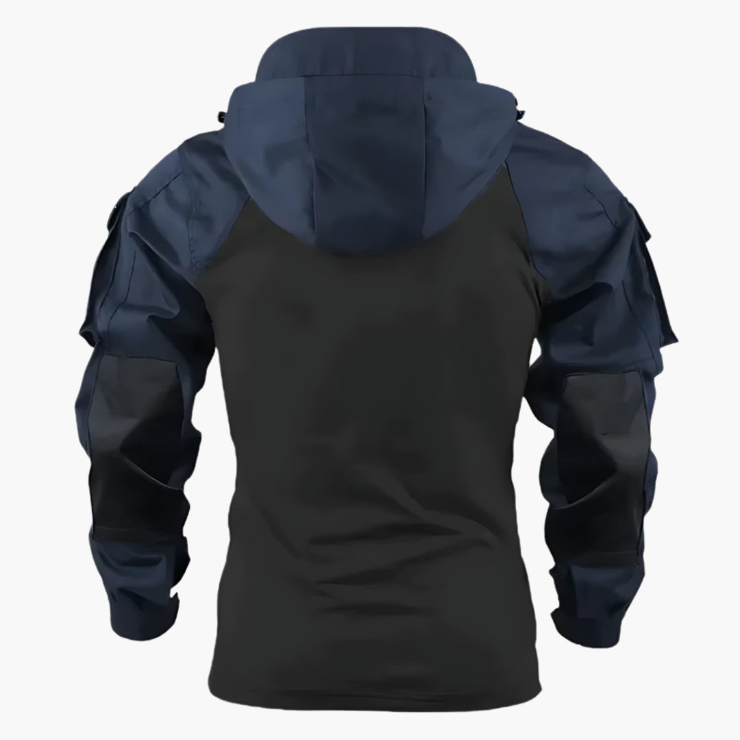 Herren Utility Übergangsjacke mit Taktischem Design (5)
