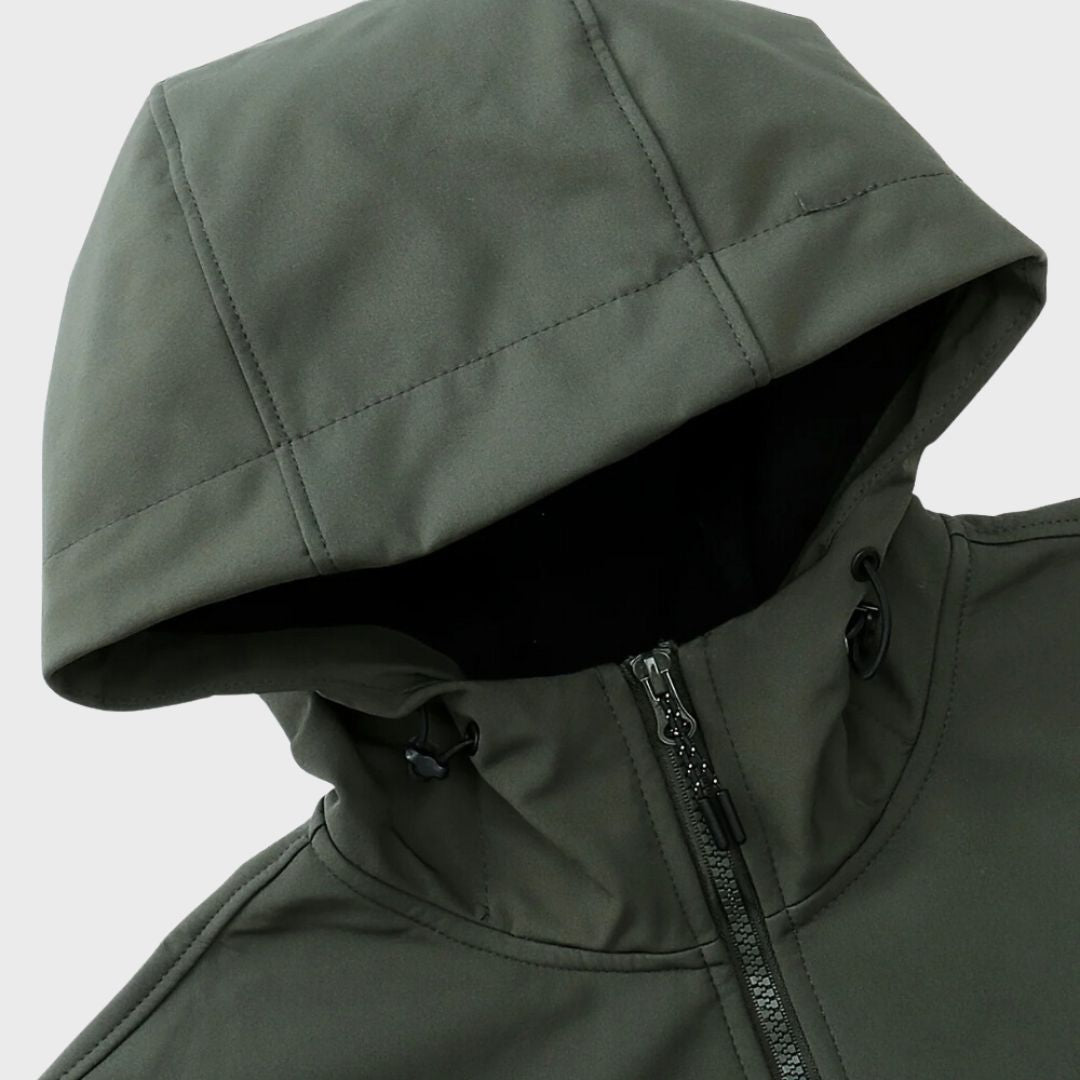 Herren Wasserdichte Softshelljacke für den Herbst (5)