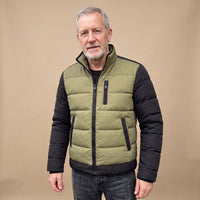 Elias | Herren Winterjacke im Zweifarbdesign für den Alltag