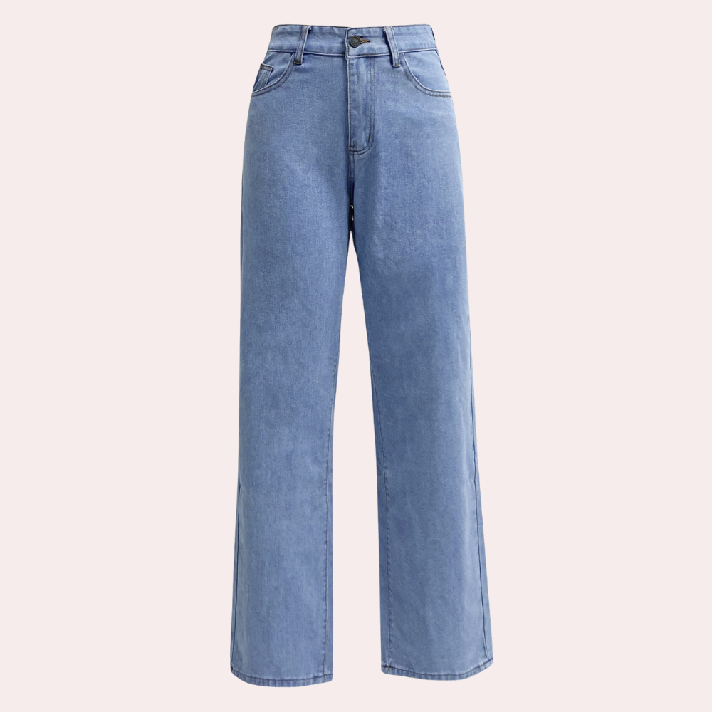 High-Waist Straight-Leg Jeans Jeans (5)