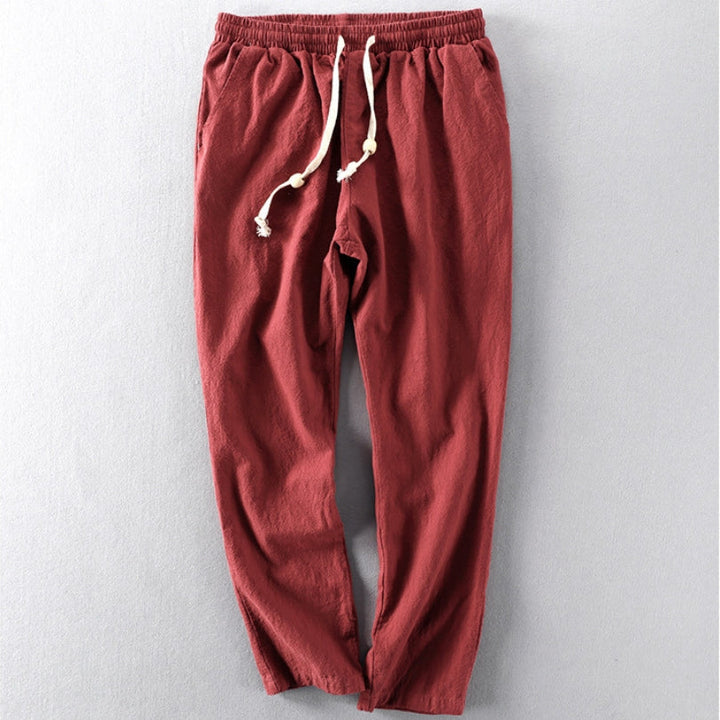 Jogginghose Herren Urban elegant entspannt in Rot