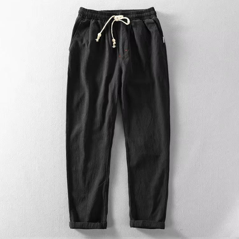 Jogginghose Herren Urban elegant entspannt in Schwarz