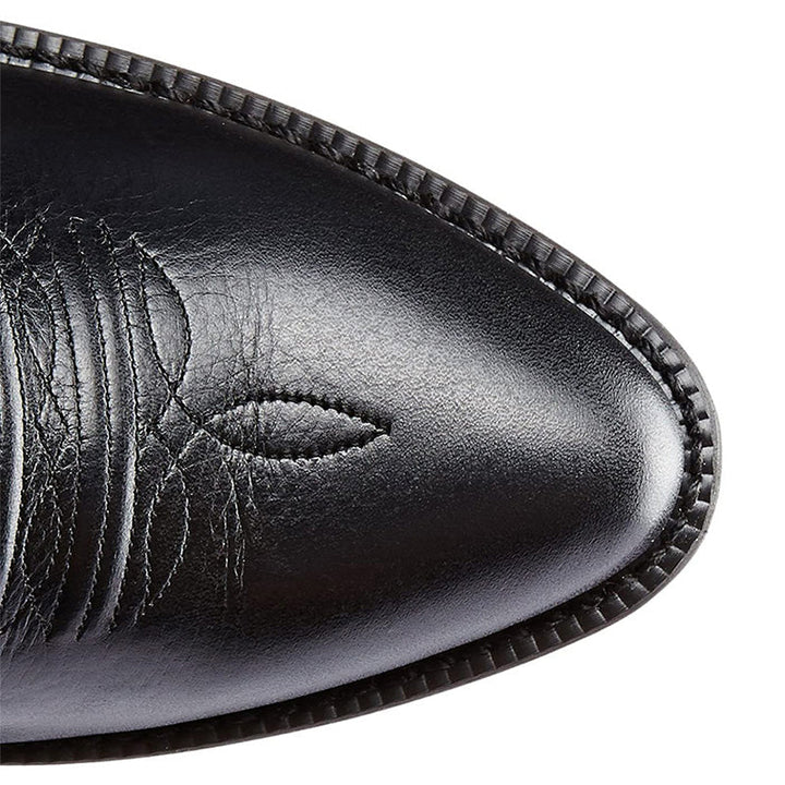 Klassische Damen Winterstiefel zeitlos elegant in Schwarz 8