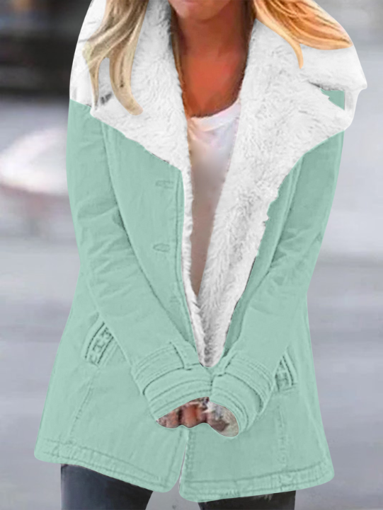 Komfort-Jacke für Damen im Herbst in Hellgrün