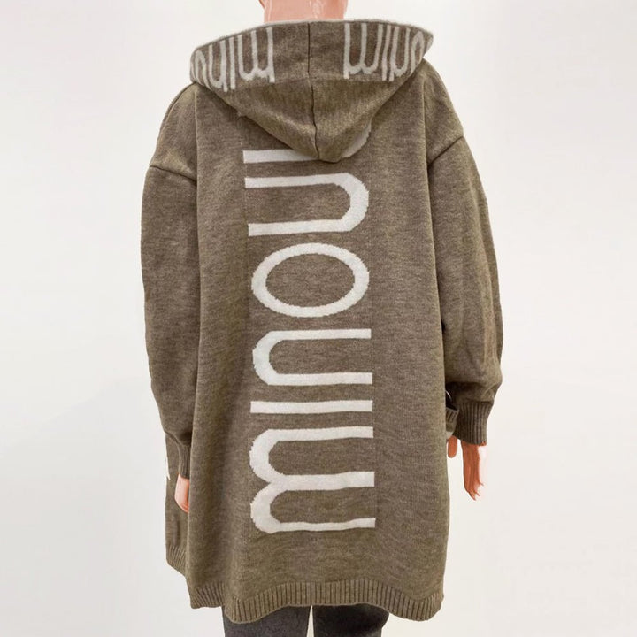 Kuschelige Strickjacke Damen Kurz für Herbst (2)