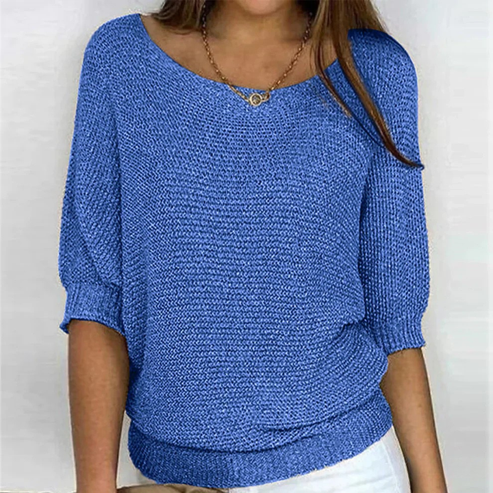 Kuschelige Wärme-Pullover in Blau