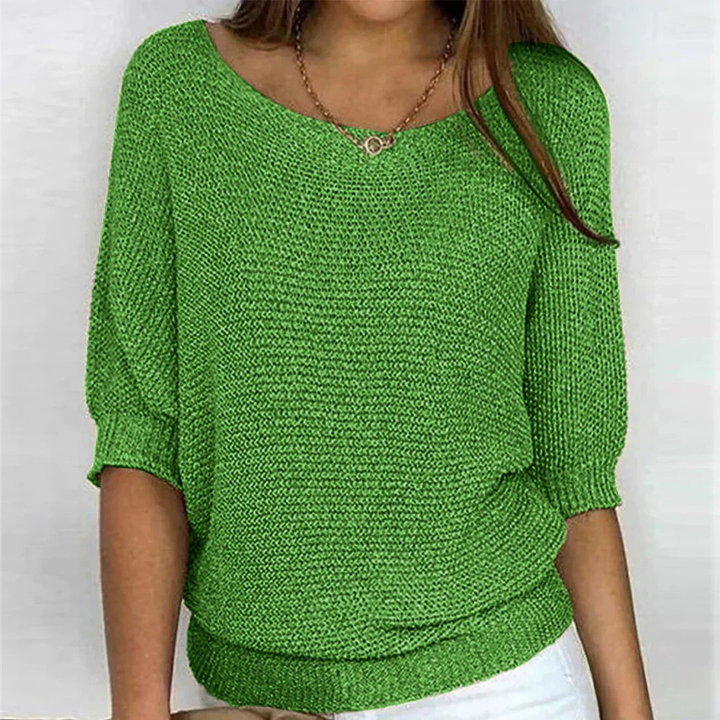 Kuschelige Wärme-Pullover in Grün