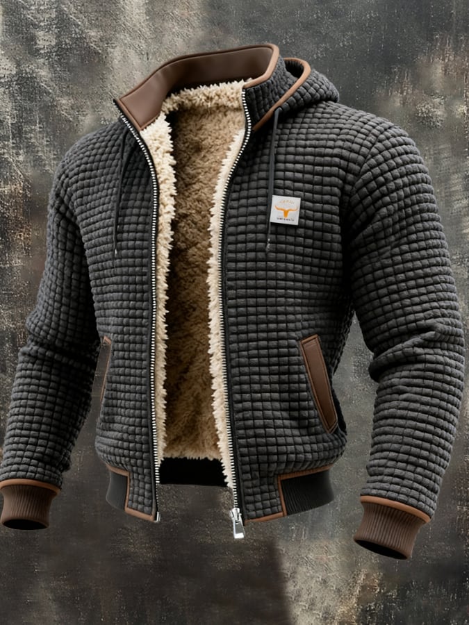 Langarmjacke mit Taschen Jacket in Grau