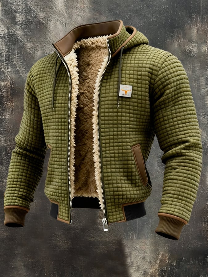 Langarmjacke mit Taschen Jacket in Olivgrün