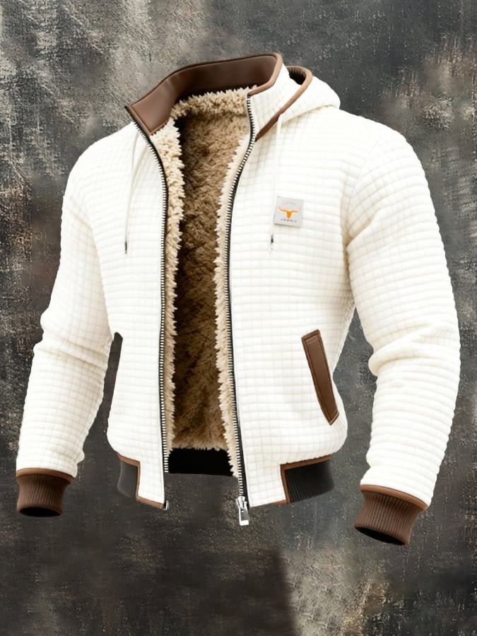 Langarmjacke mit Taschen Jacket in Weiß