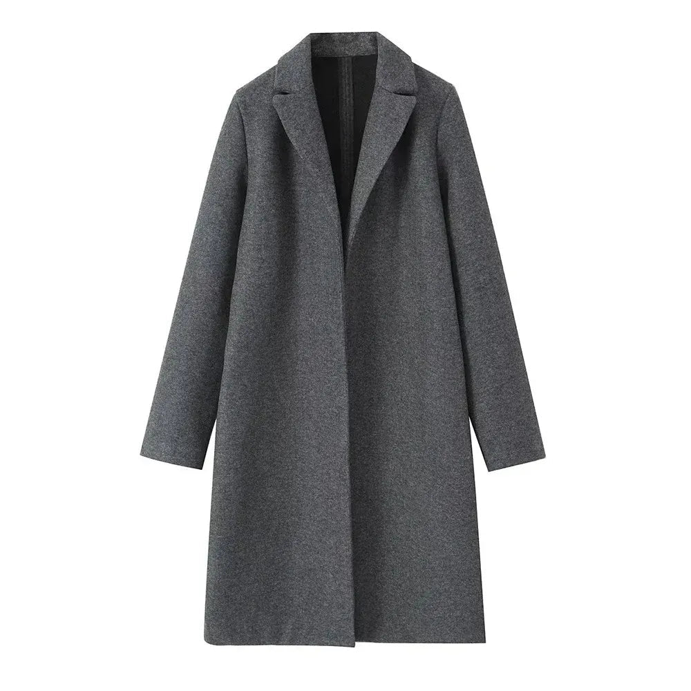 Lange Winterjacke für Damen zeitlos elegant (6)