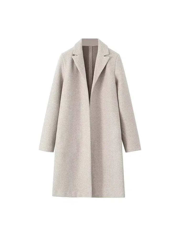 Lange Winterjacke für Damen zeitlos elegant (8)