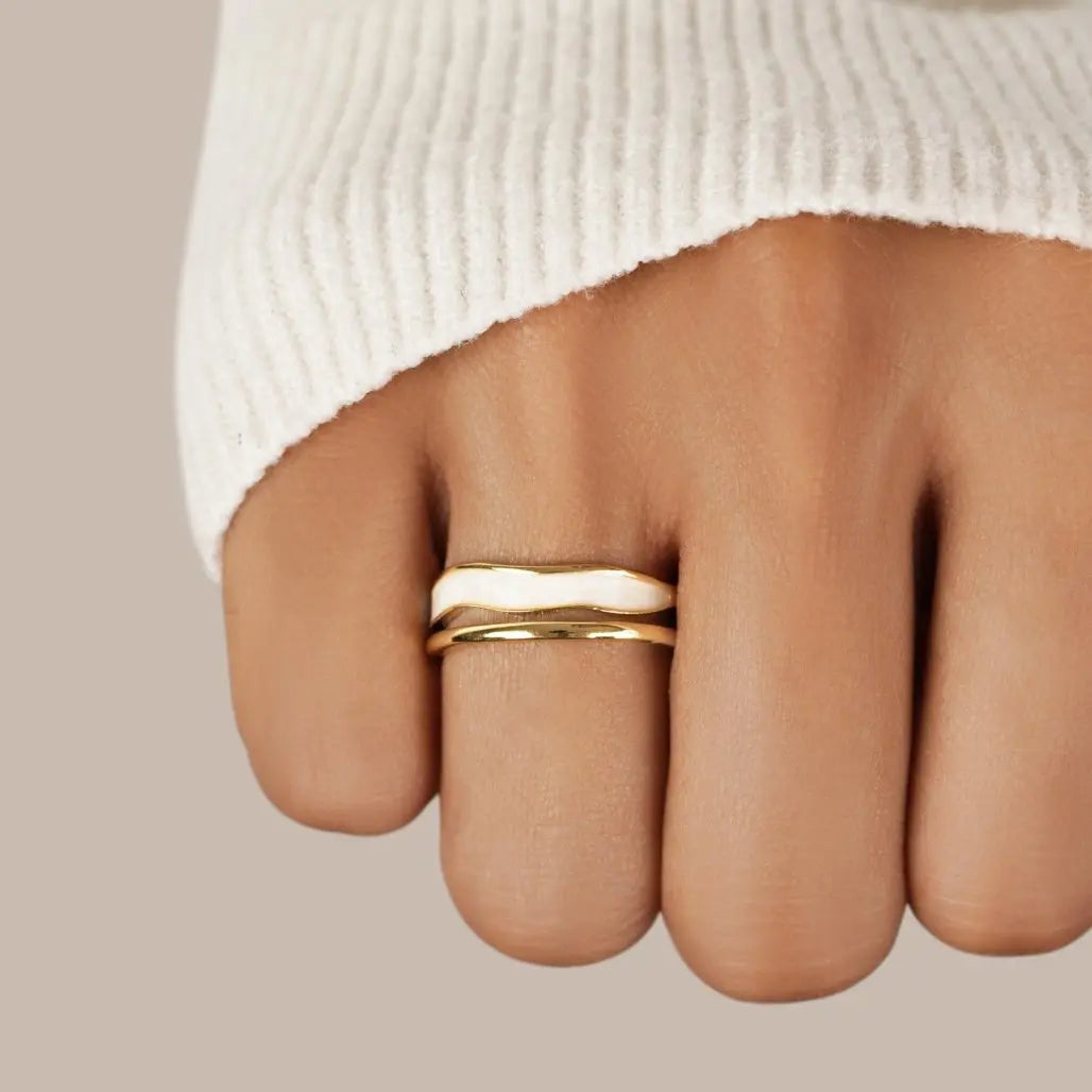 Doppelschichtiger verstellbarer Ring