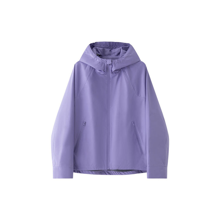 Leichte Wasserabweisende Damen Winterjacke mit Kapuze (5)