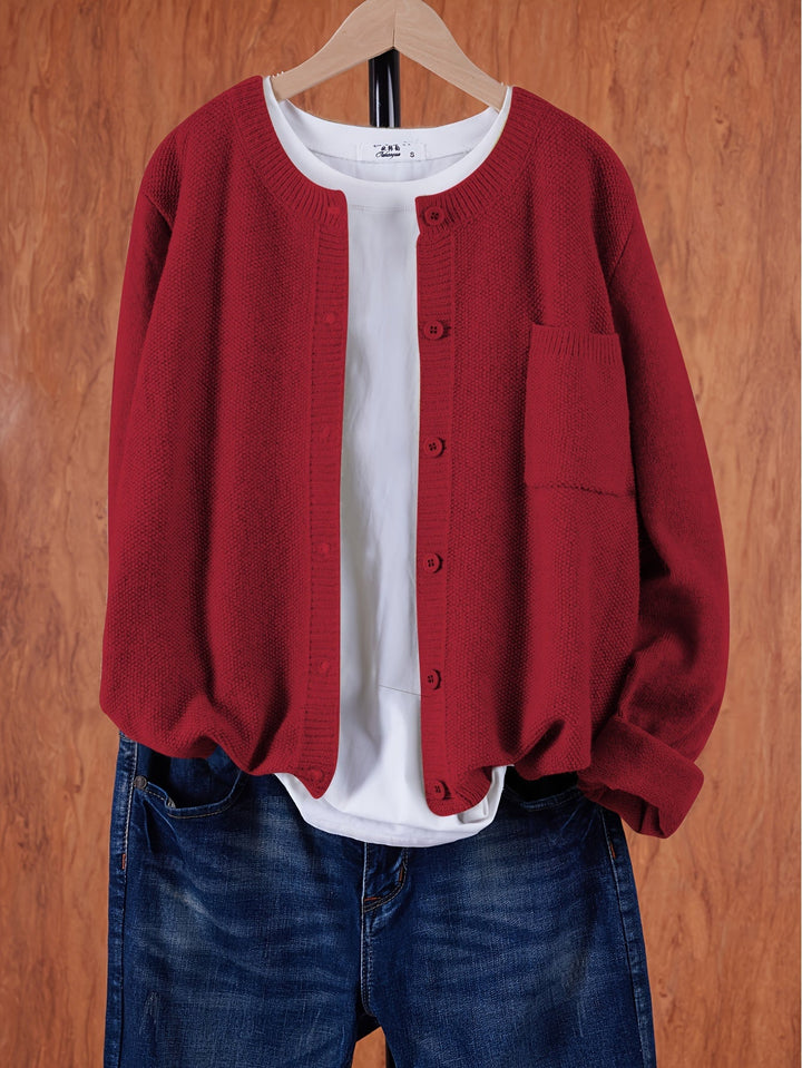 Lockere Cardigan mit Knopfleiste (3)