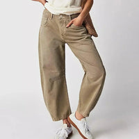 Emilia | Lockerer Damen Jeans mit hohem Bund