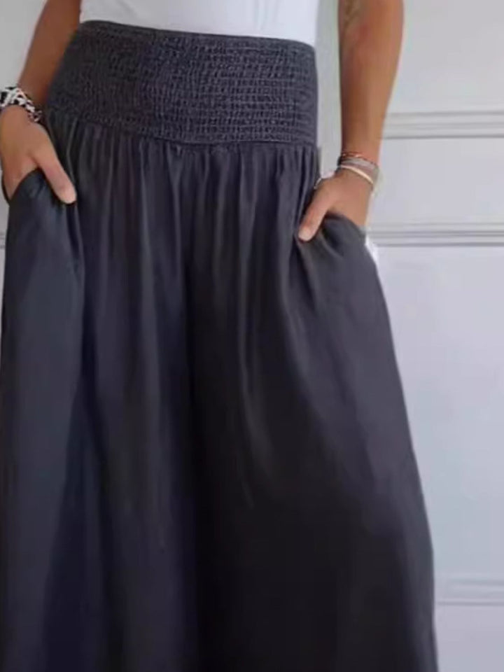 Luftige Weite Sommerhose (4)