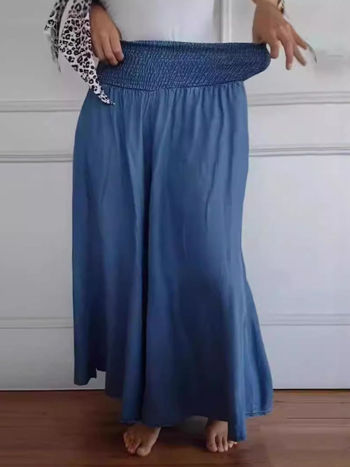 Luftige Weite Sommerhose (6)