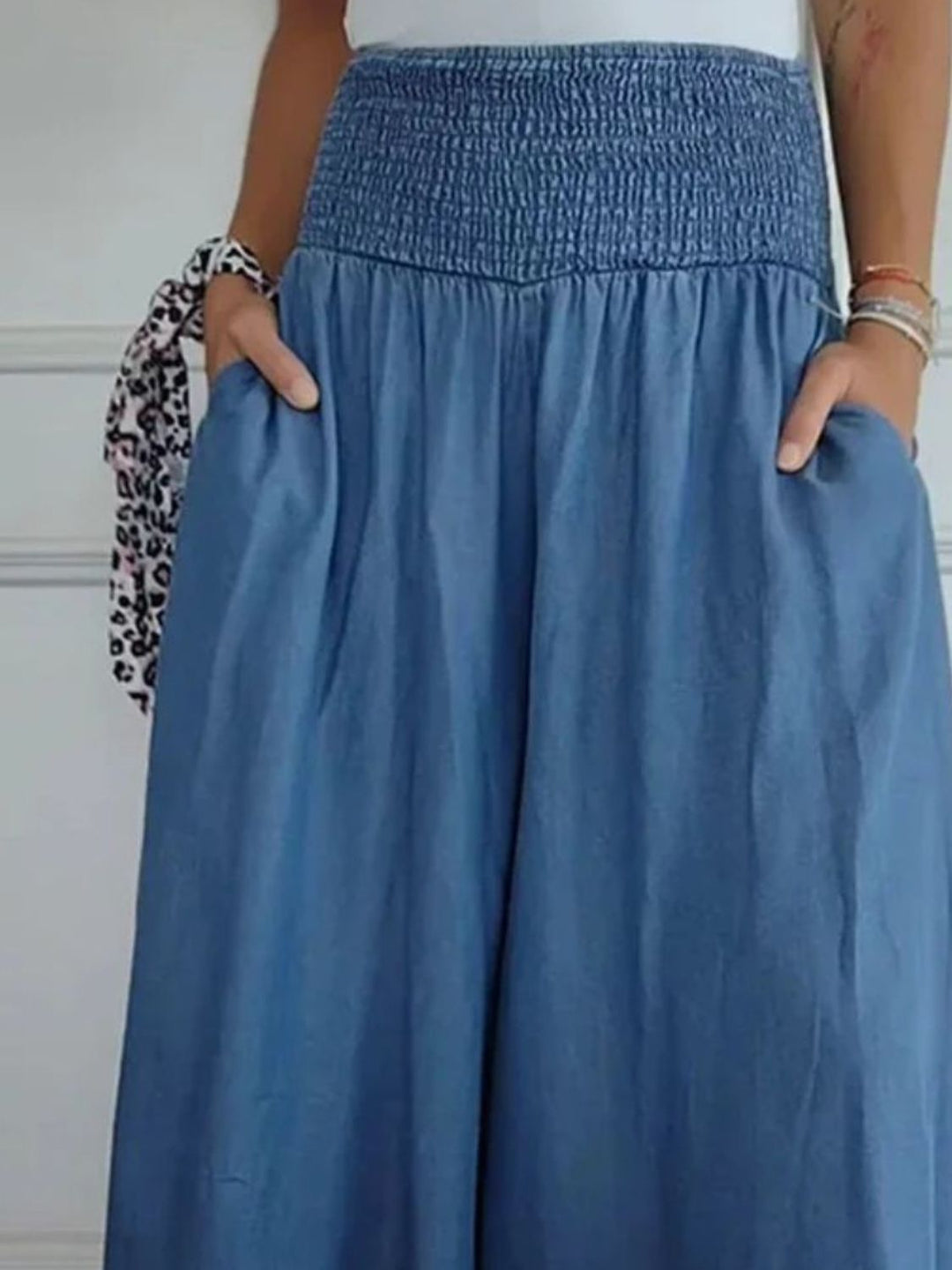 Luftige Weite Sommerhose (7)