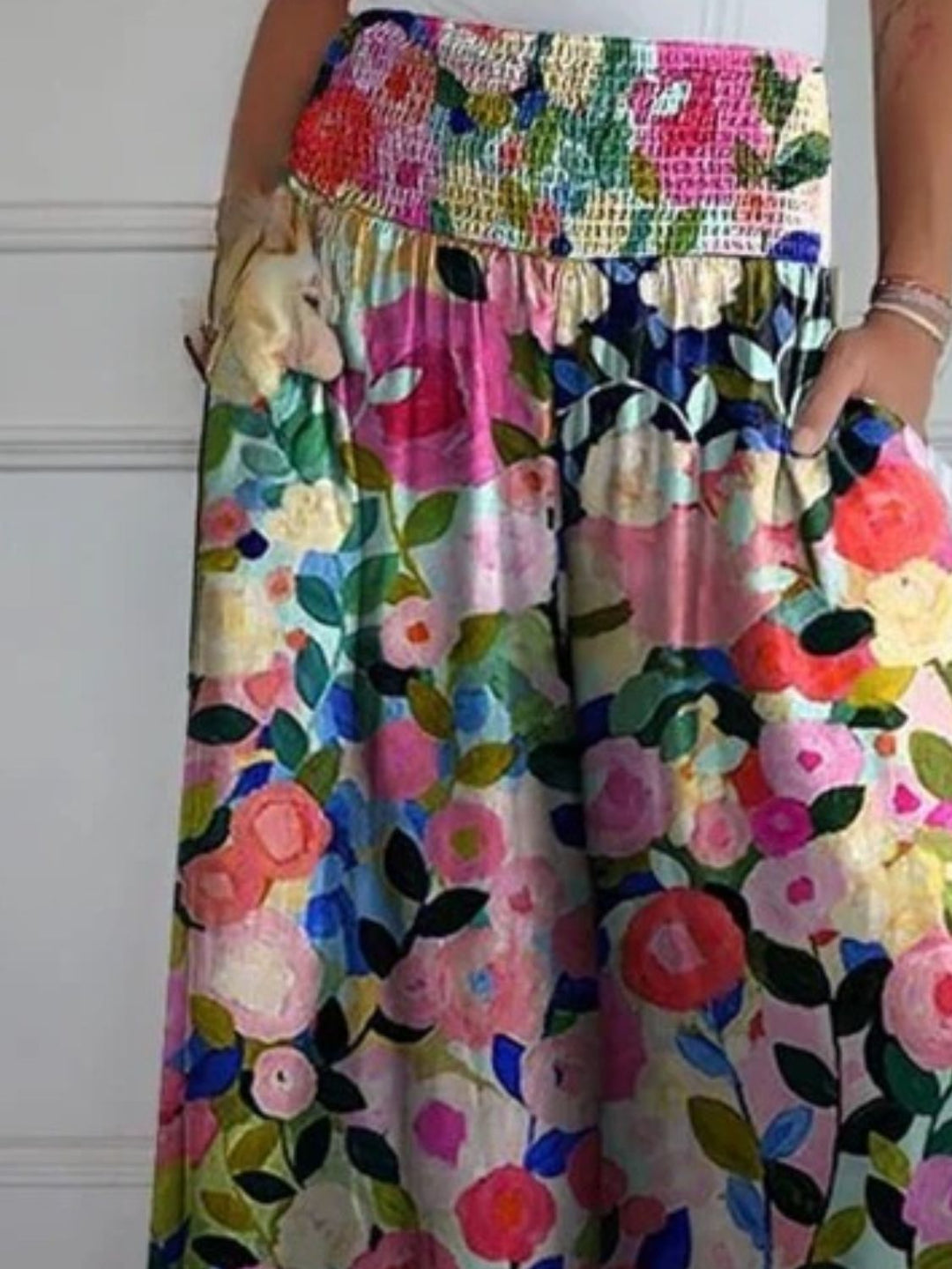 Luftige Weite Sommerhose (8)
