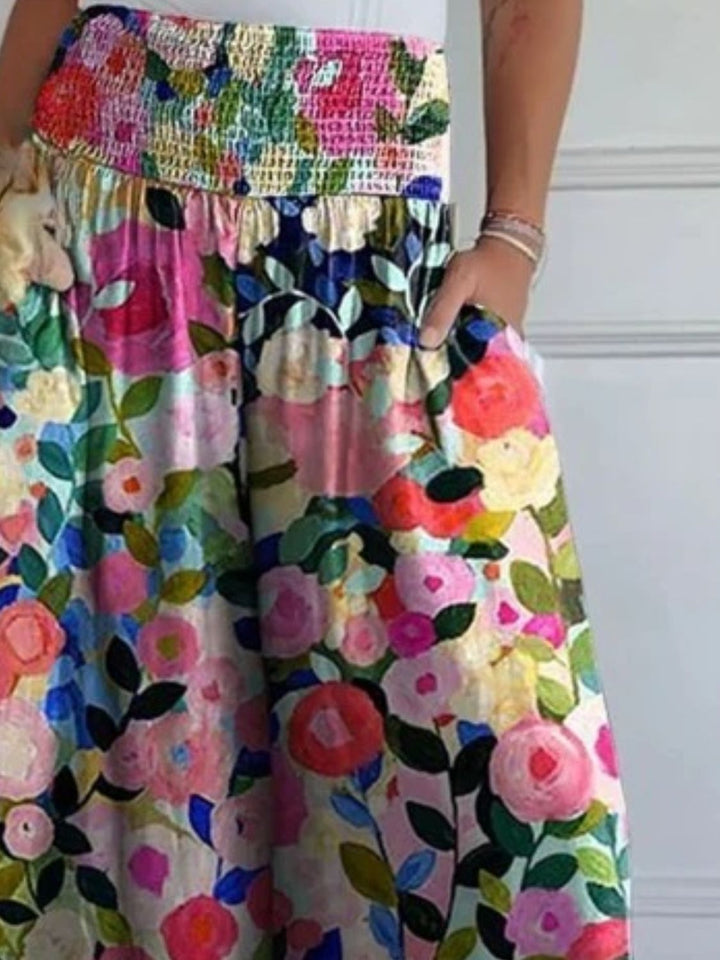 Luftige Weite Sommerhose (9)