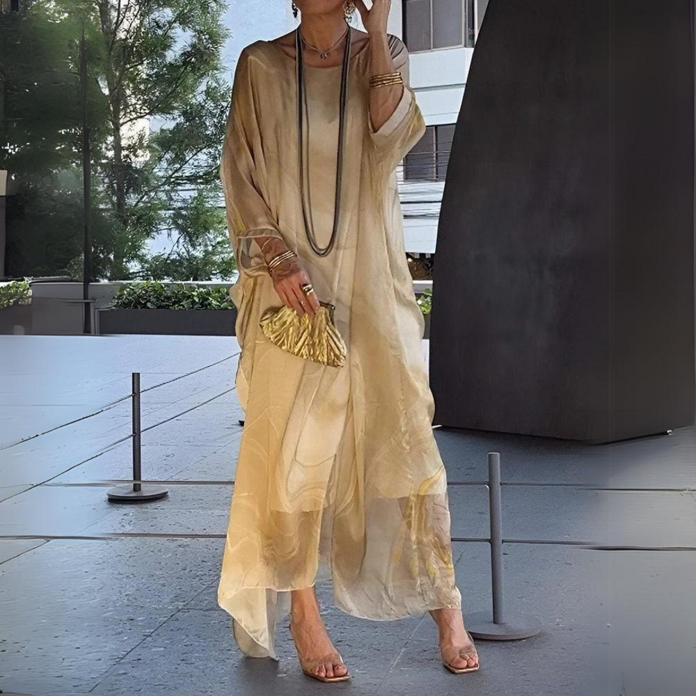 Luftiges Herbst-Maxikleid für Hochzeitsgäste (2)