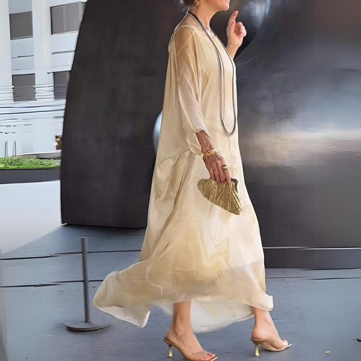 Luftiges Herbst-Maxikleid für Hochzeitsgäste (4)