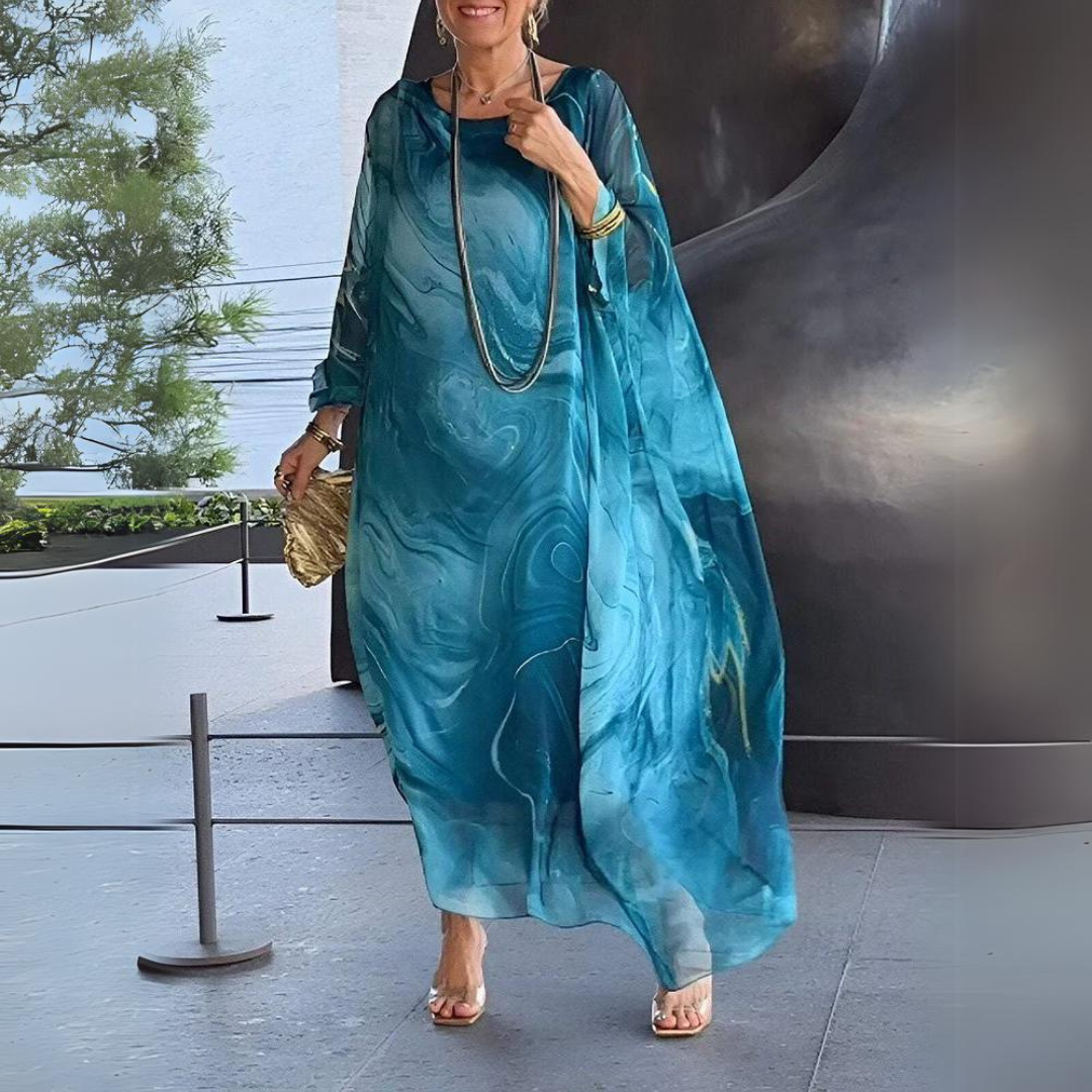 Luftiges Herbst-Maxikleid für Hochzeitsgäste (8)