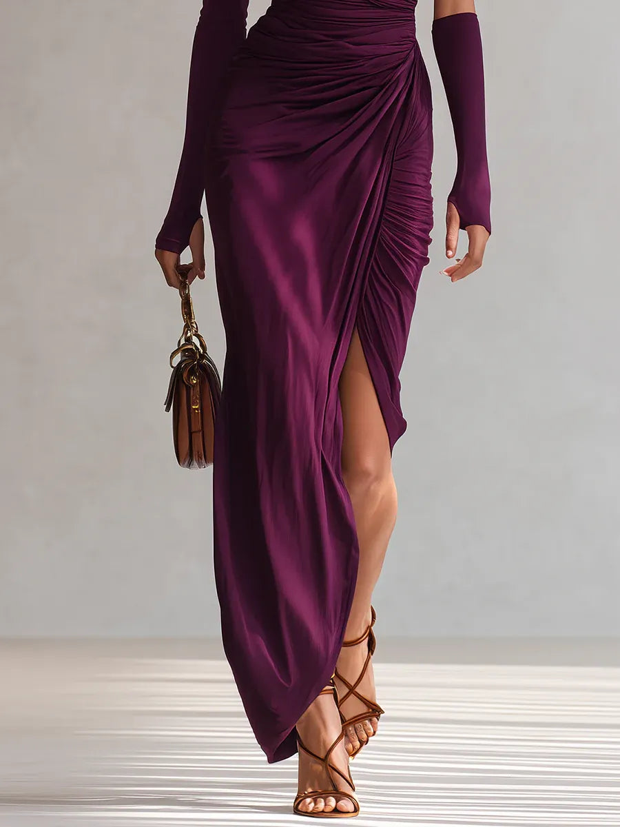 Luftiges Hochzeitsgast-Maxikleid (3)