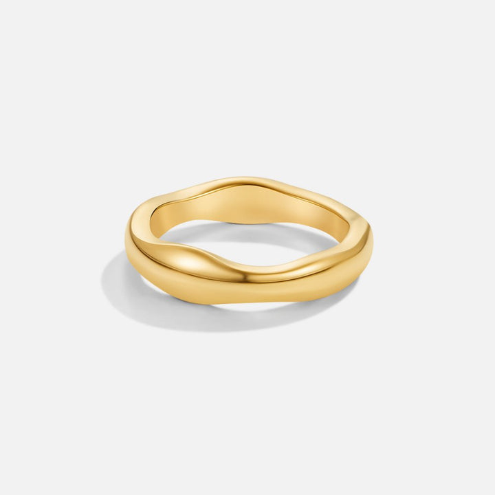 Meeresbrise Glanz Ring-Set