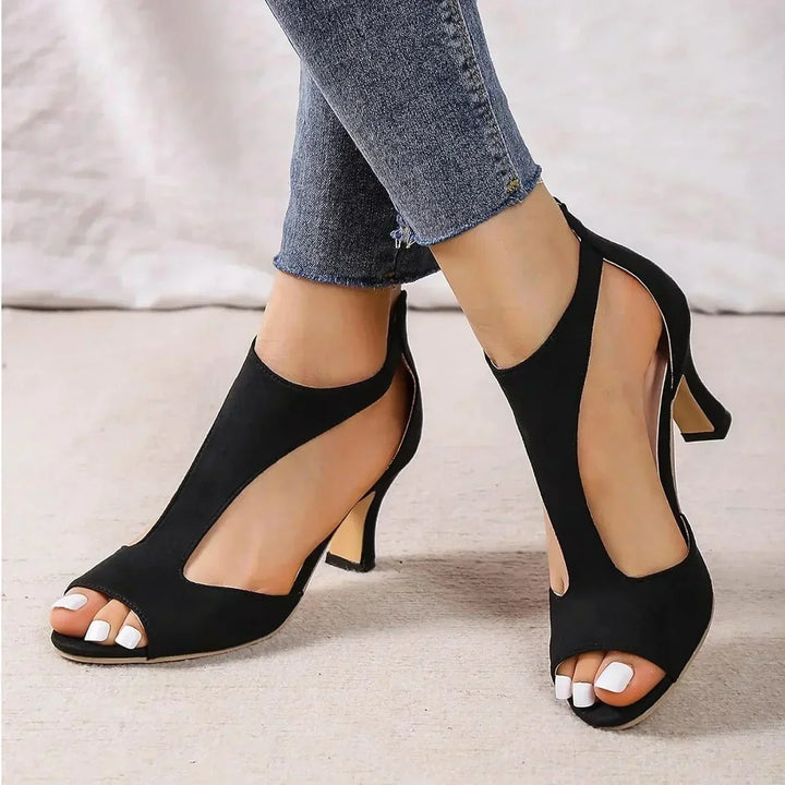 Marlene™ Komfortable Orthopädische Pumps in Schwarz