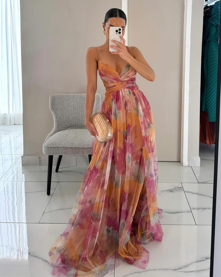 Maxi Dress Wedding Guest Summer Outfit