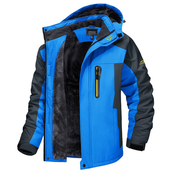 Moderne Herren Wärmejacke für den Herbst in Blau