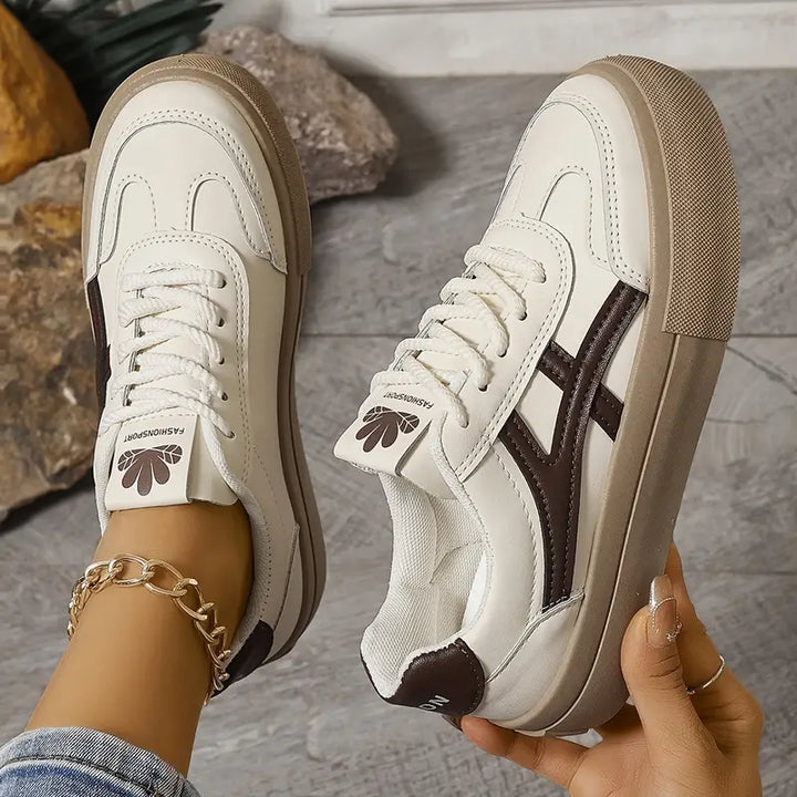 Orthopädische Sneaker für Komfort in Braun