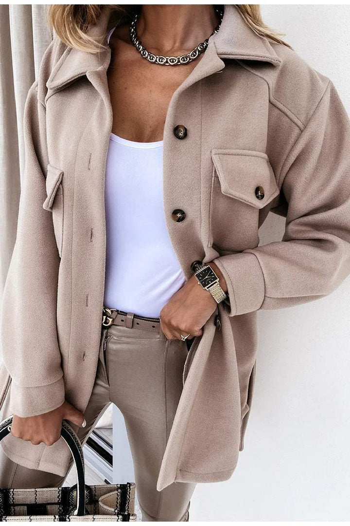 Overjas voor een Stijlvolle zomer Jacket in Beige