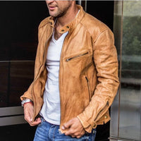 Ben | Premium Herren Lederjacke für den Herbst