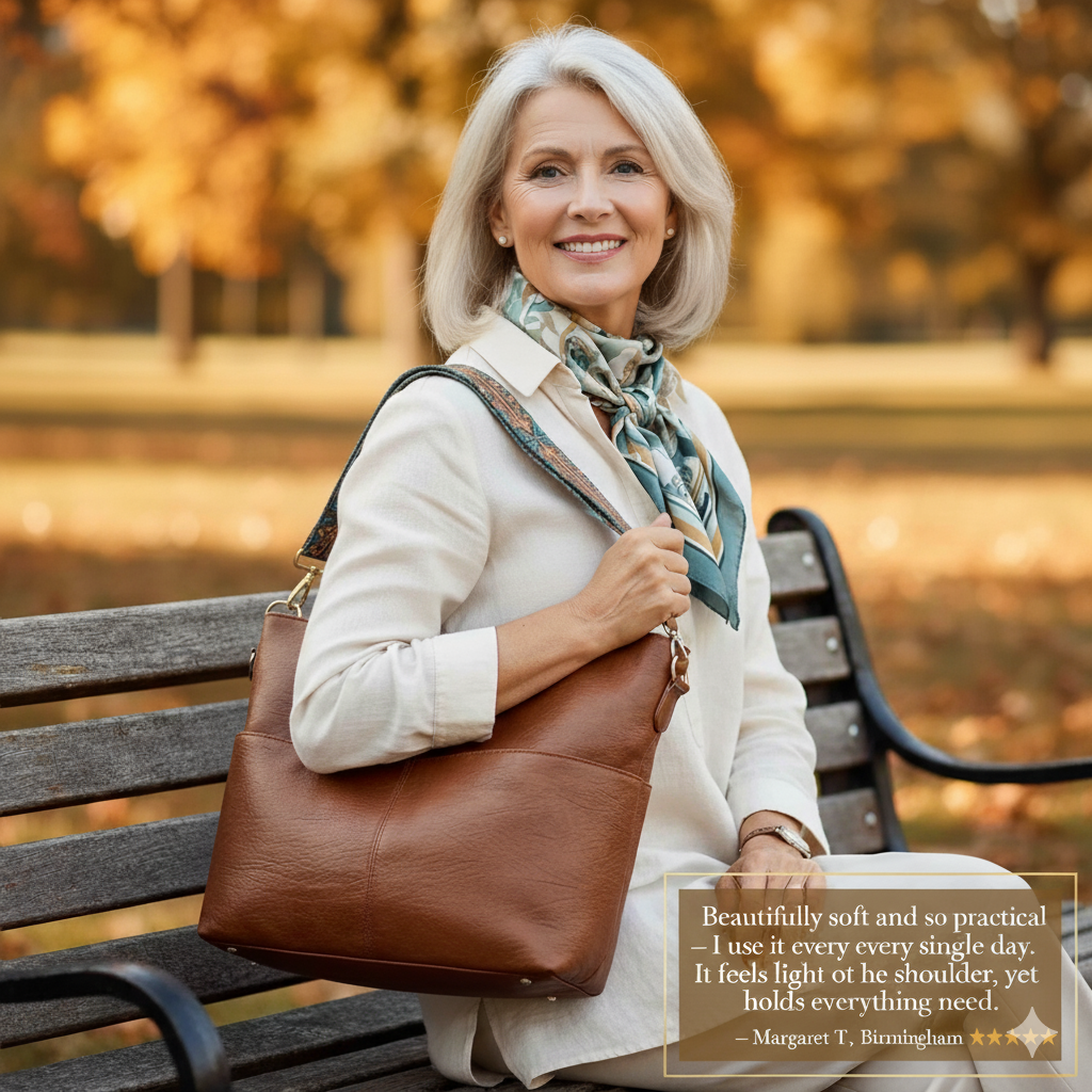 Raffinierte Schultertasche mit edlem Charme (5)